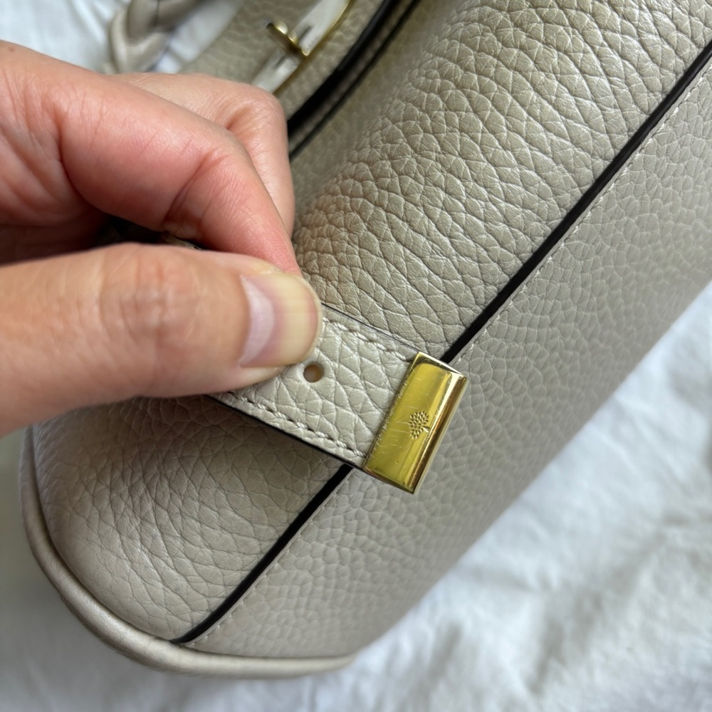 Mulberry Mini Alexa in Chalk - Picture 9 of 17